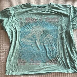Boys Lie Mint Green Short Sleeve Graphic Tee